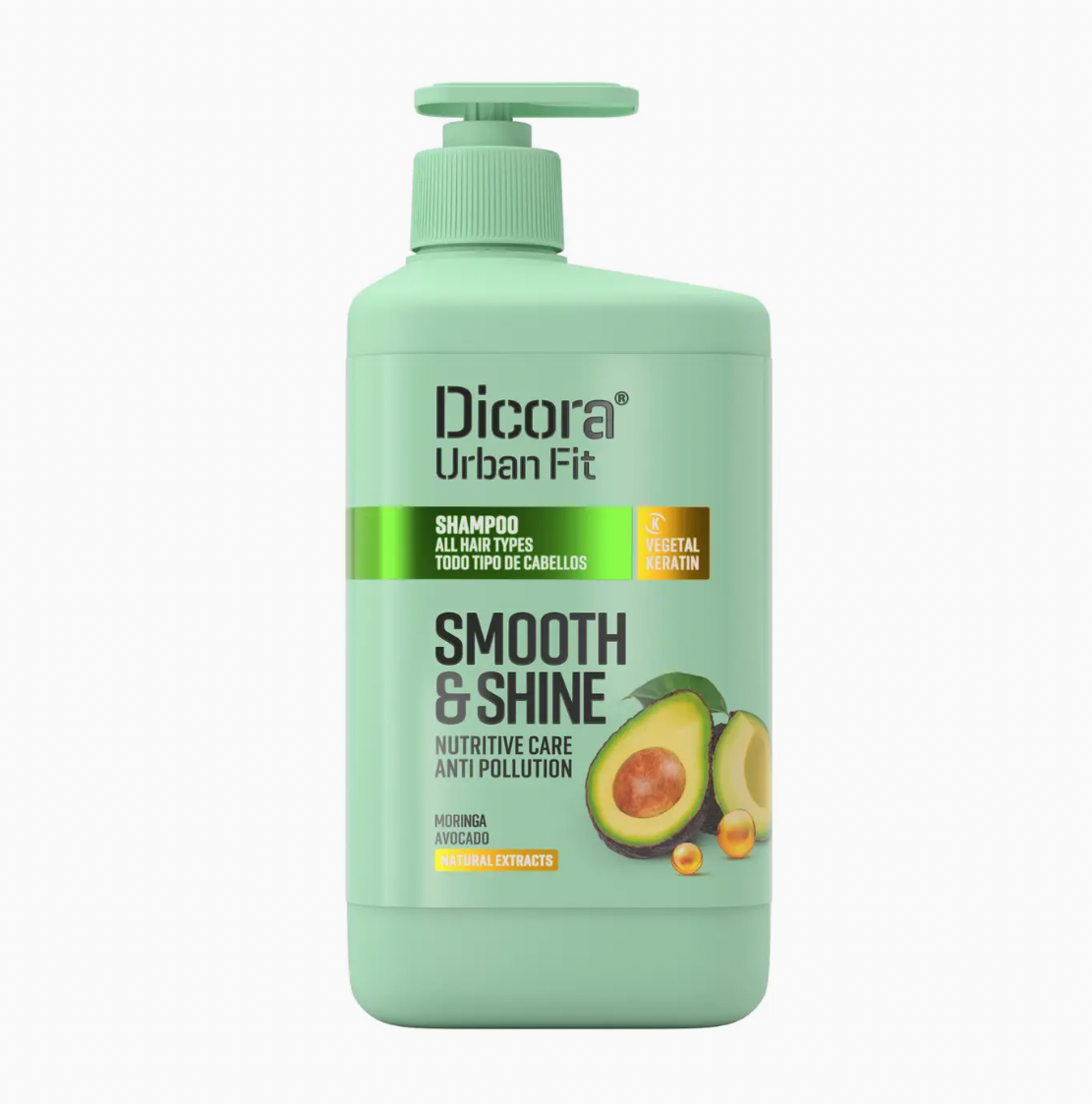 Dicora Urban Fit Shampoing lissant et brillant 800 ml