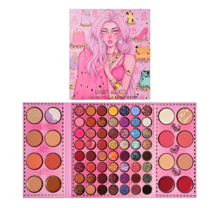 Palette XXL Fashion Nova Girl 72 Couleurs
