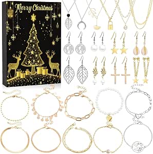 Calendrier de l'avent Bijoux Femme Calendrier de l'avent 2026 Bijoux Argent