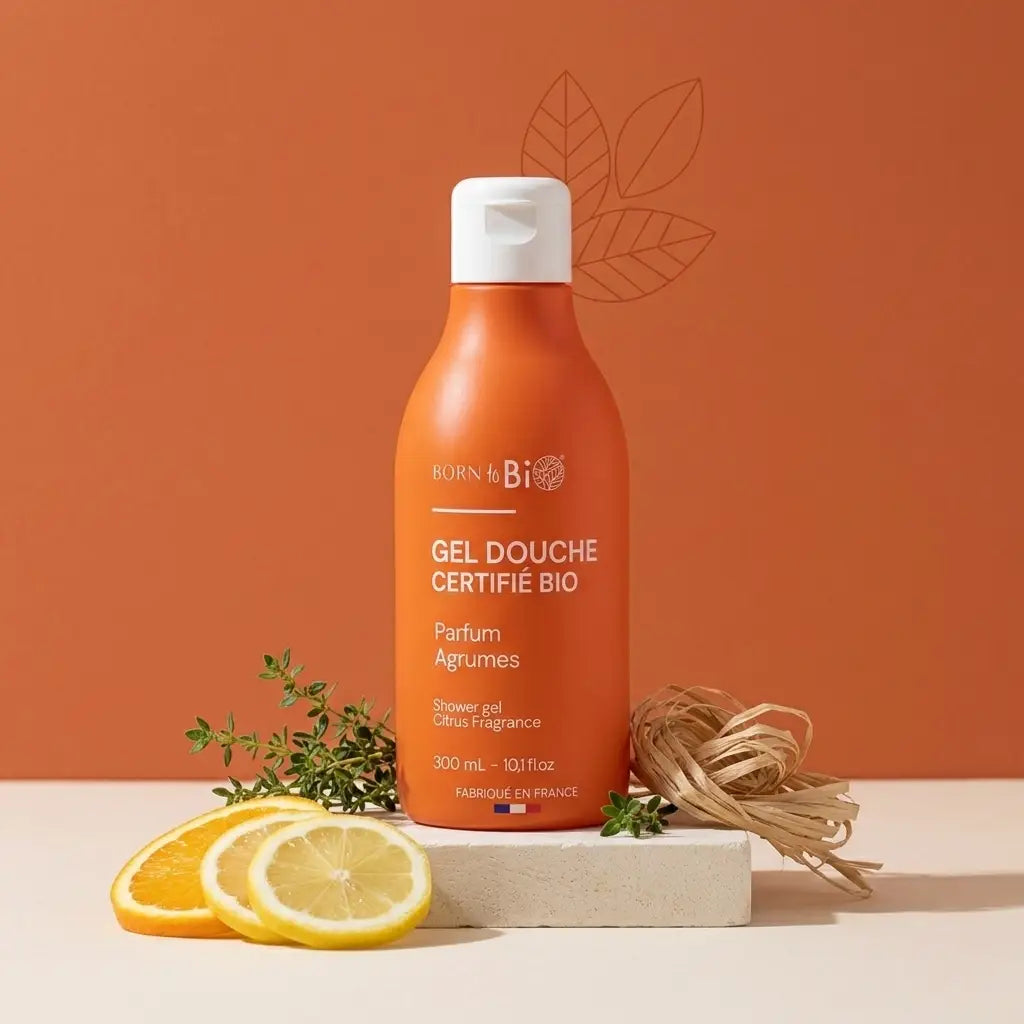 Gel douche Agrumes Bio Cosmos Organic - Born to Bio 300mL