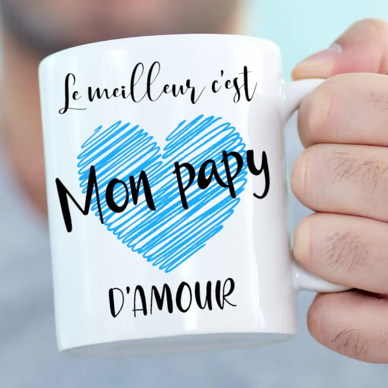 Mug personnalisé pour un cadeau original à votre papy