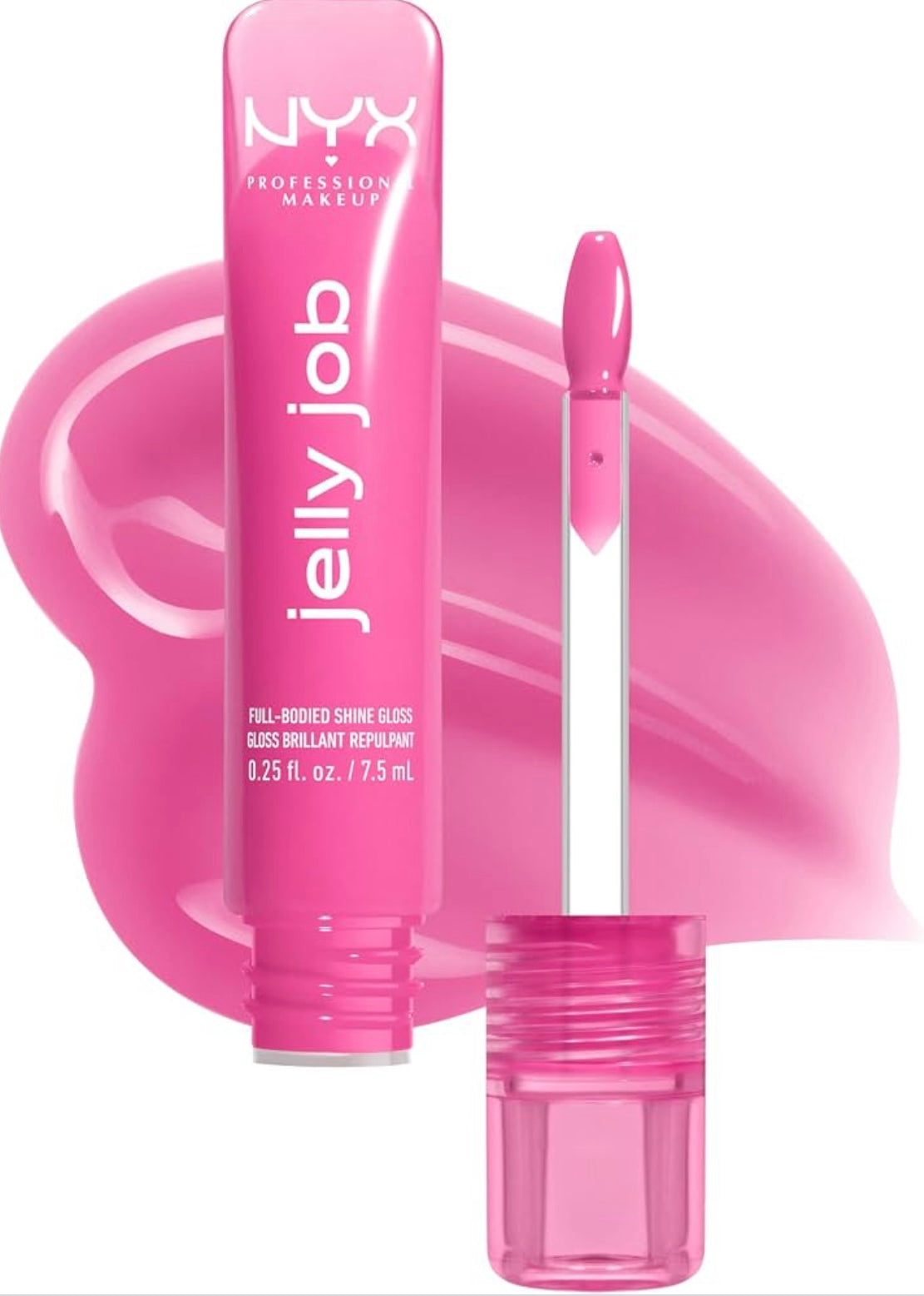 NYX Professional Makeup Jelly Job Gloss Lèvres Hydratant Jelly Icing 11 parfums cerise