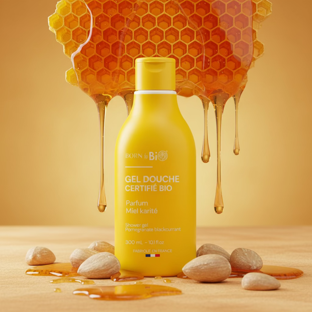Gel douche Miel Karité Bio Cosmos Organic