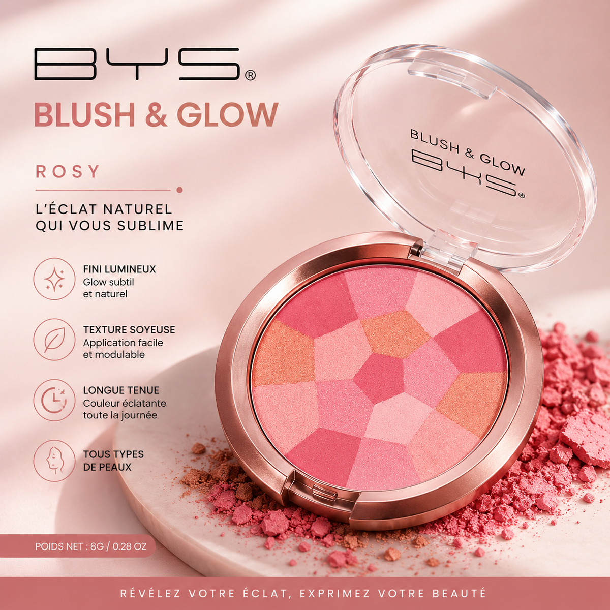 Mosaïque Blush & Glow
BYS