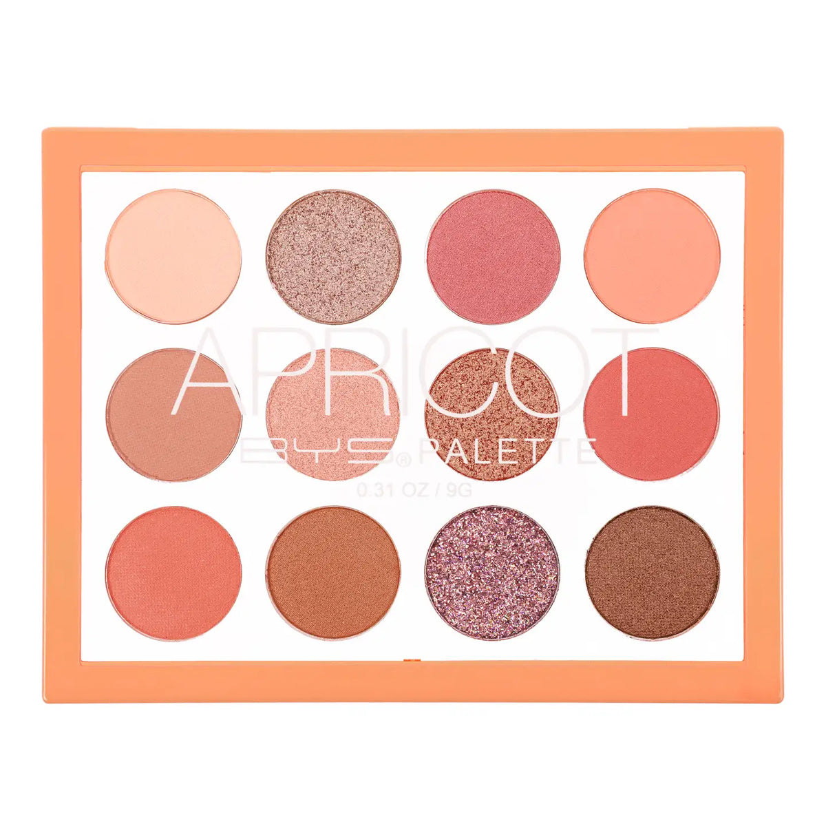 Palette BYS ABRICOT 12 pièces