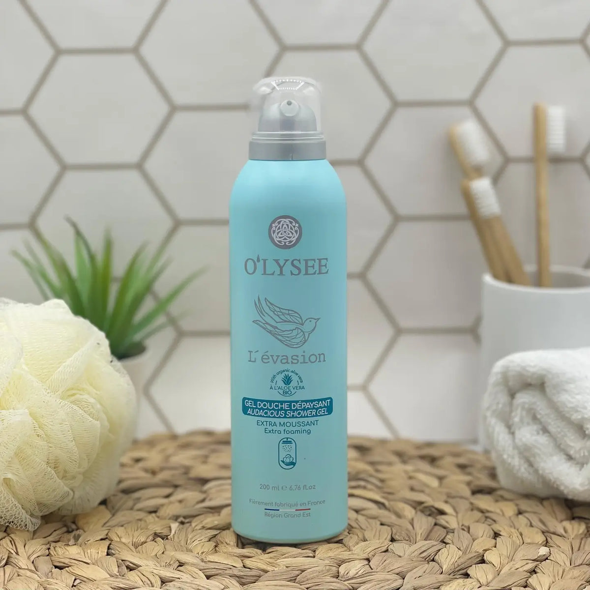 Gel douche extra-moussant L'Évasion 200ml