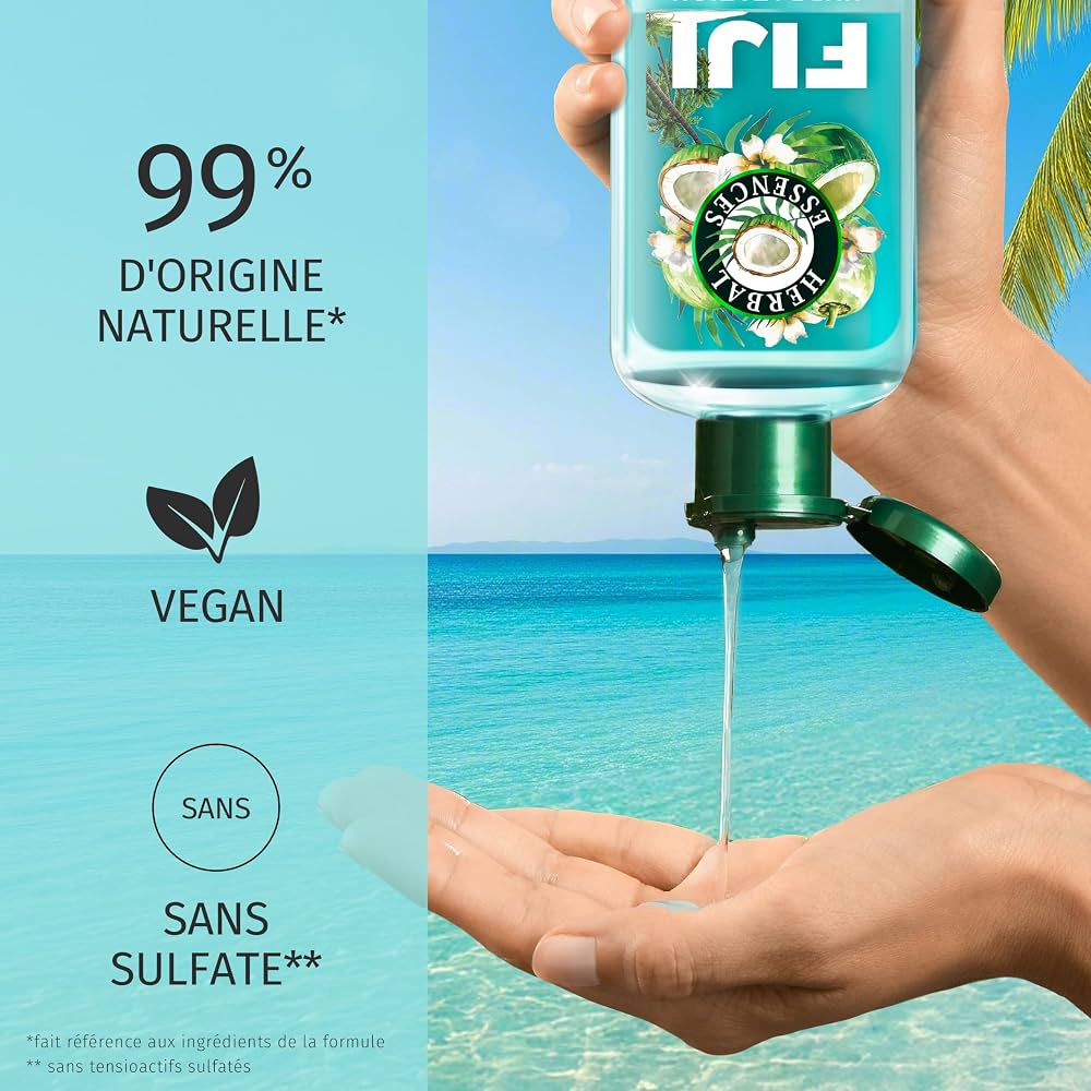 Herbal Essences Fiji Shampooing + Sérum Coco - Sans Sulfates
0