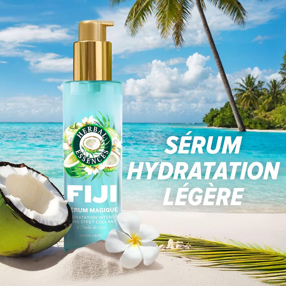 Herbal Essences Fiji Shampooing + Sérum Coco - Sans Sulfates
0