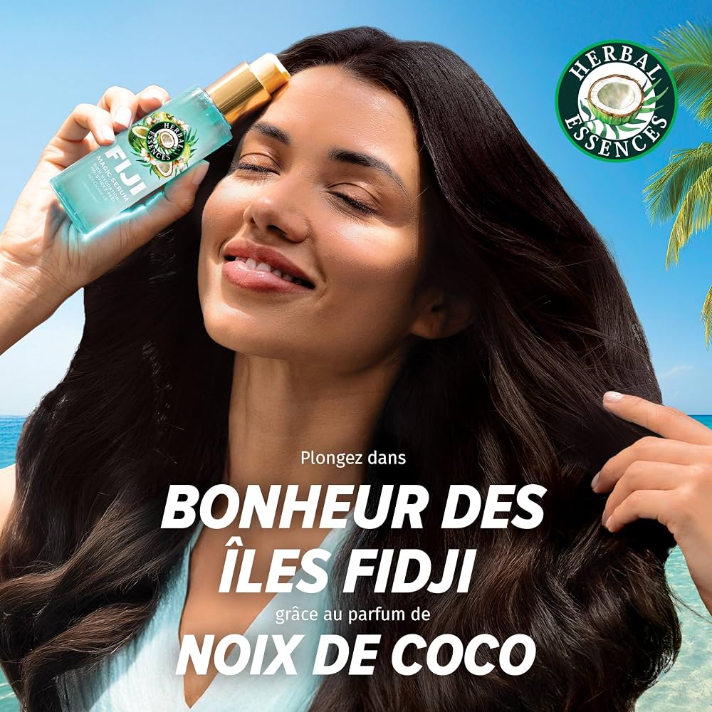 Herbal Essences Fiji Shampooing + Sérum Coco - Sans Sulfates
0