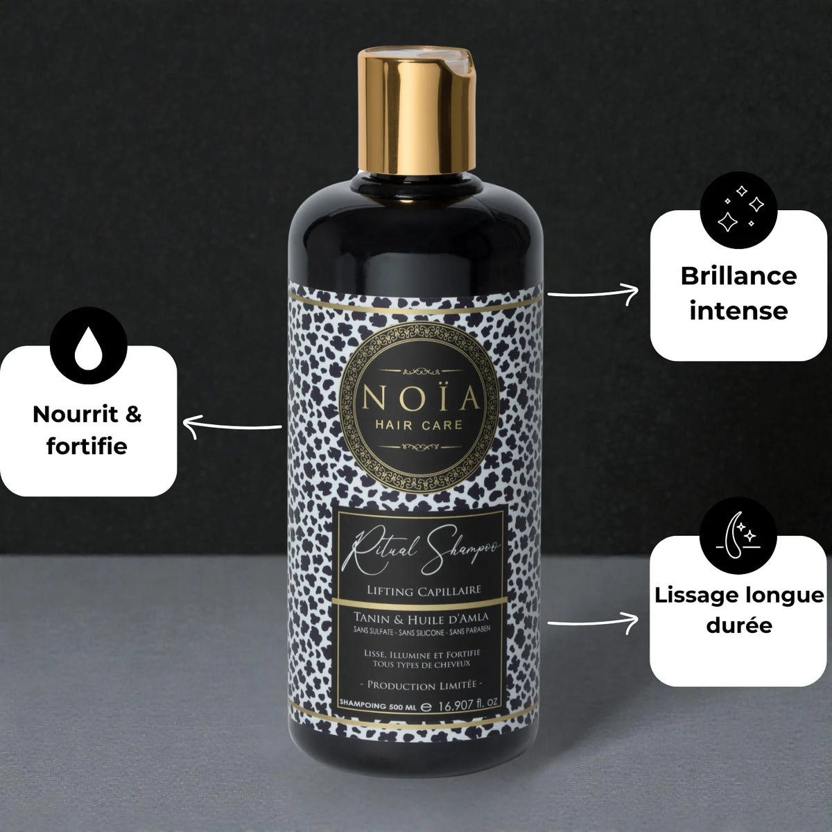 Shampoing Ritual NOÏA Hair – Lissage & Anti-Frisottis