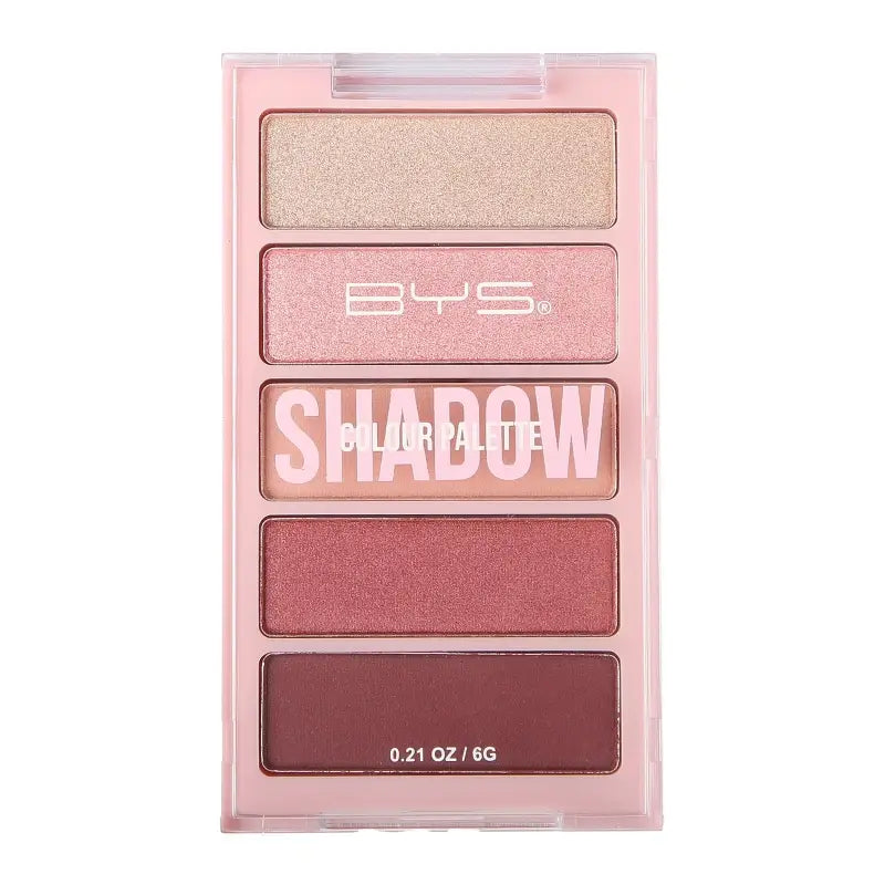 Palette de fards à paupières BYS Pink Wink 5 pièces