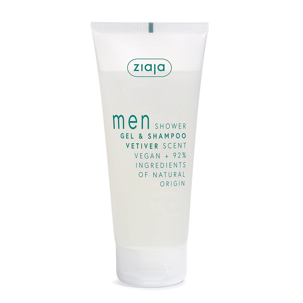 Gel Douche & Shampooing Homme au Vétiver - 200ml