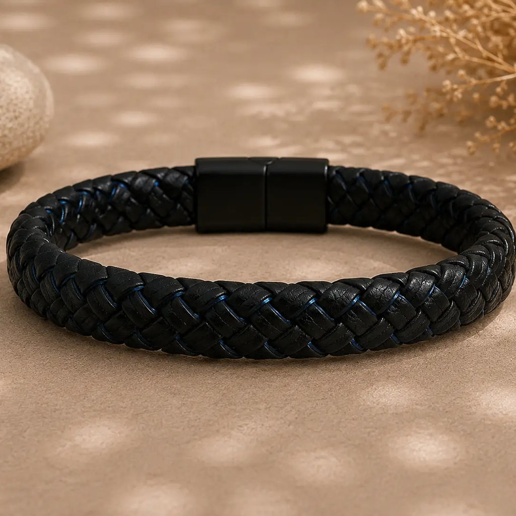 Bracelets en cuir faits à la main : classiques et modernes, pour offrir