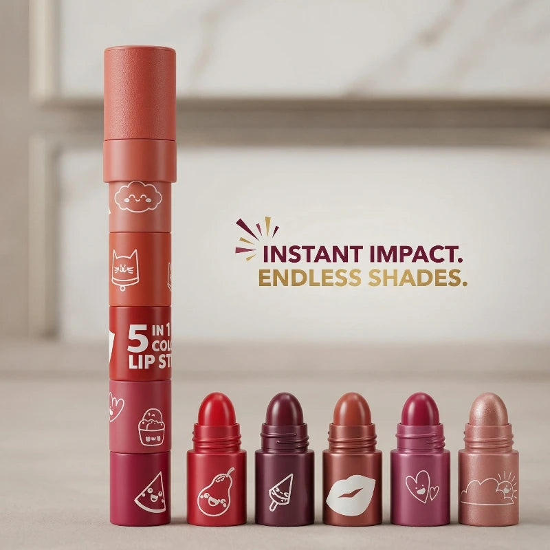 Lipstick « 5 en 1 semaine