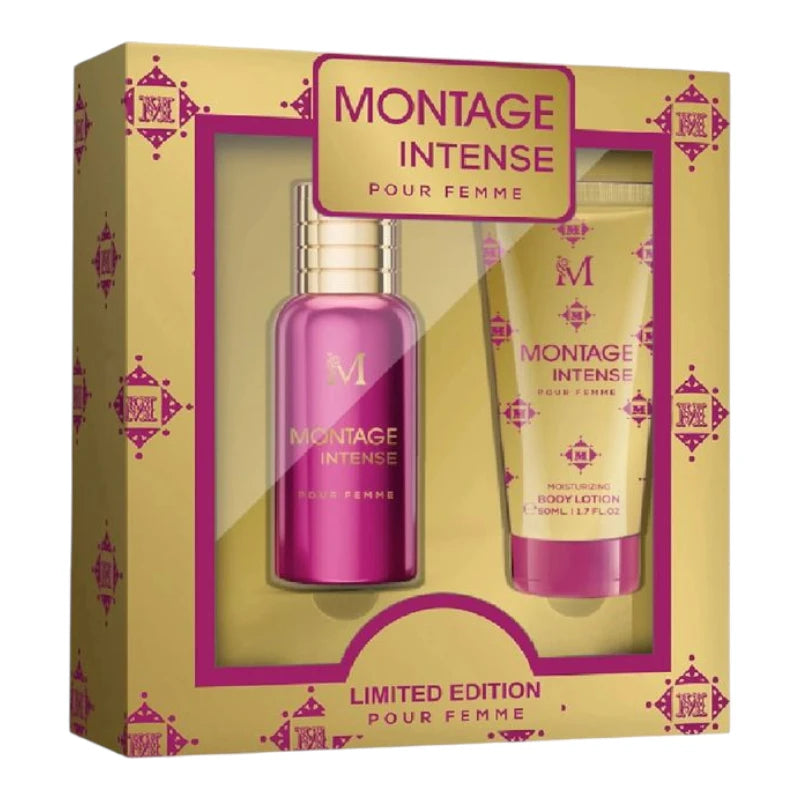 Coffret cadeau femme 2 pièces “INTENSE” 100ml – Montage