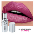 Rouge à lèvres à paillettes hydratantes 16 couleurs Couleur longue durée