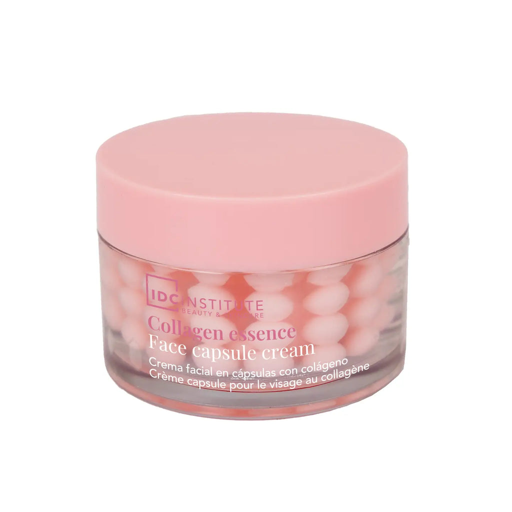 Crème pour le visage - Capsules de collagène roses - IDC Institute
